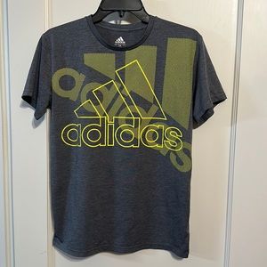 Little Boys Adidas Short Sleeve Tee Shirt Size Large